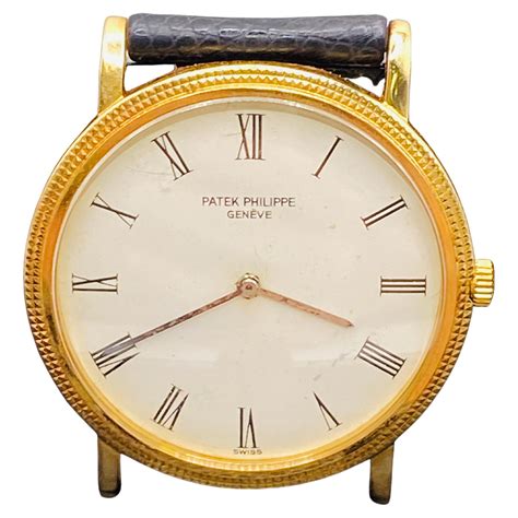 patek philippe gold watch|patek philippe vintage gold watch.